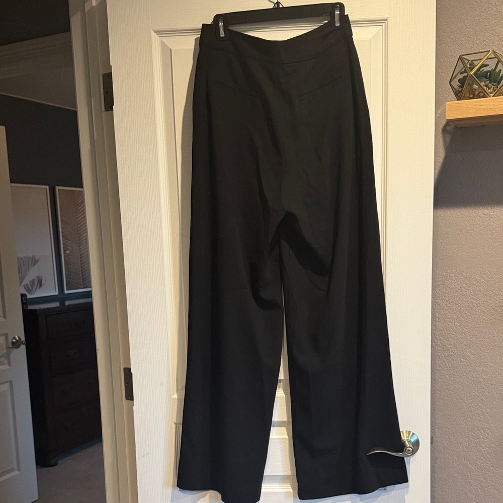 CeCe Black Wide Leg Women's Pants - Picture 6 of 7